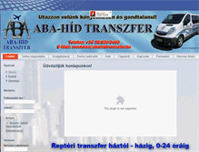Tablet Screenshot of abahidtranszfer.hu